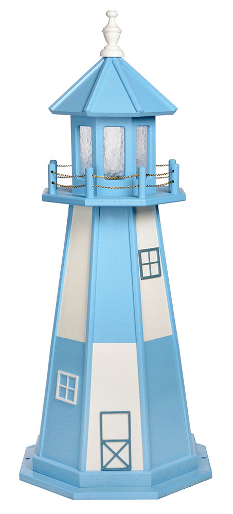 Amish Handcrafted Outdoor Garden Lighthouse