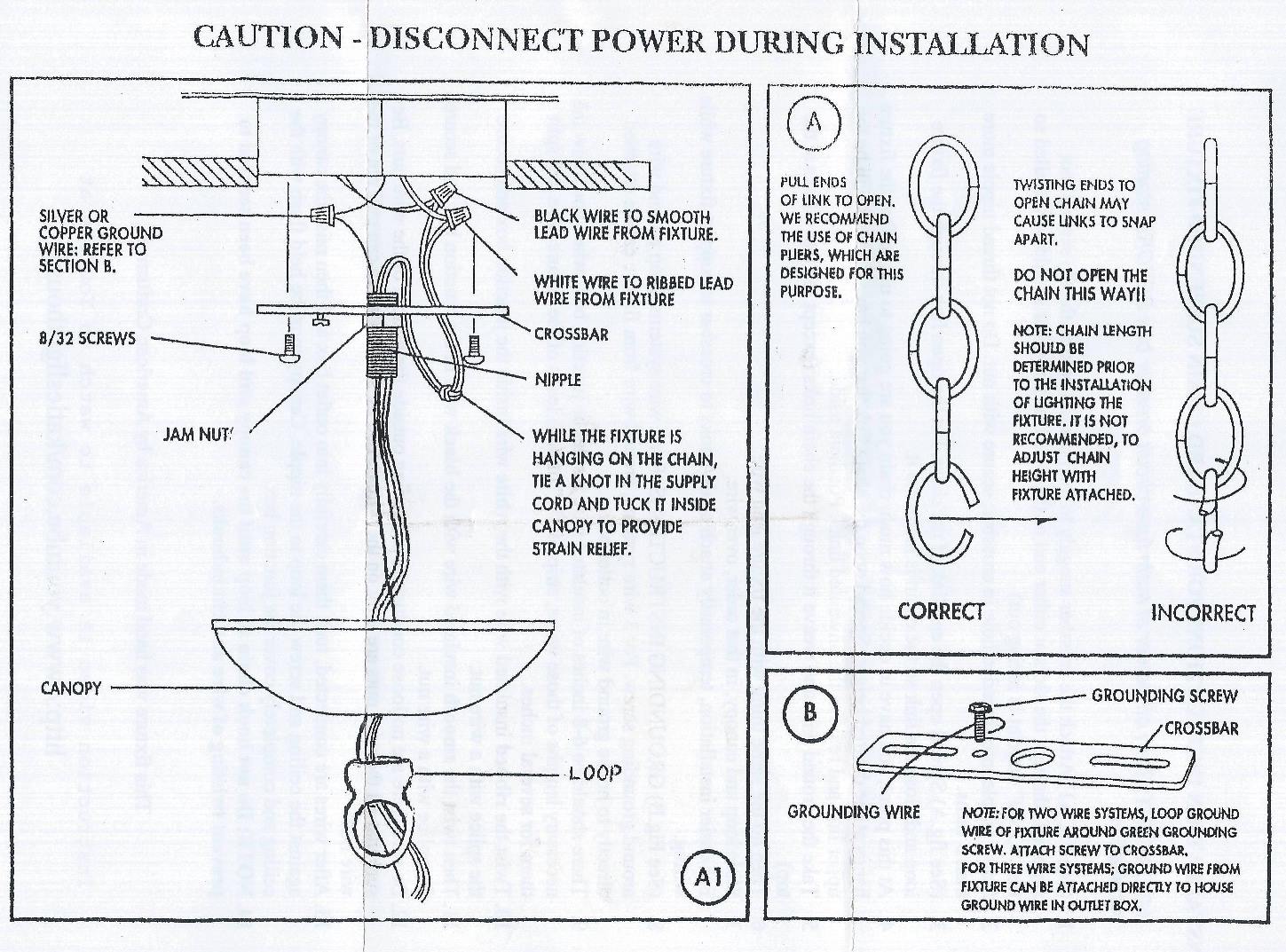 Chandelier Step By Step Installation Guide